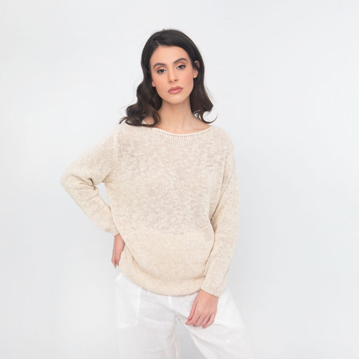 Knitted Relaxed Blouse NIMAconcept