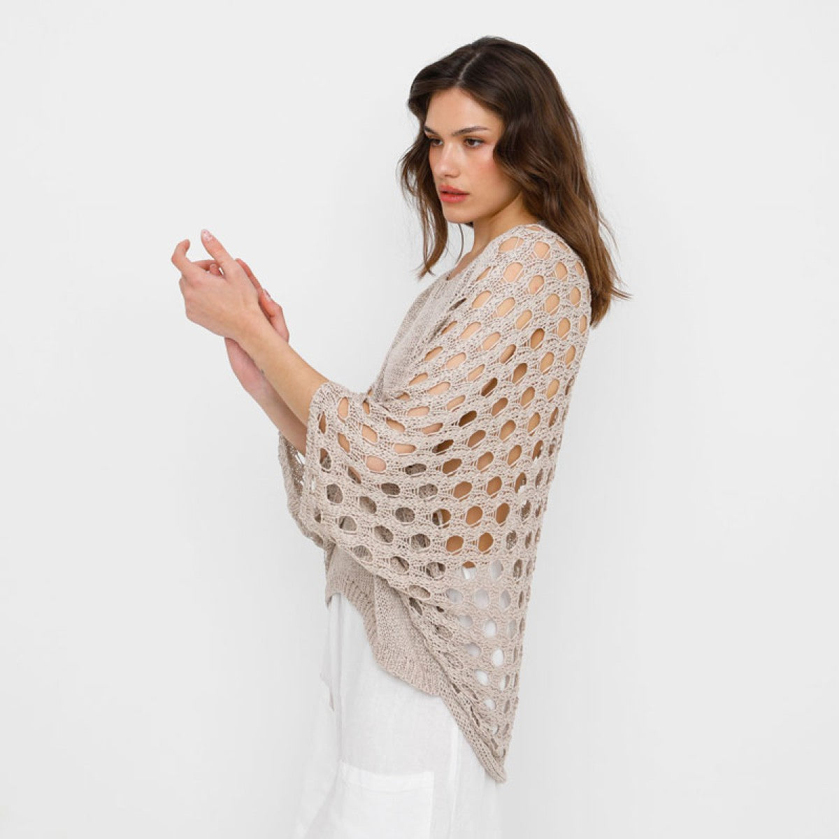 Knitted Poncho NIMAconcept