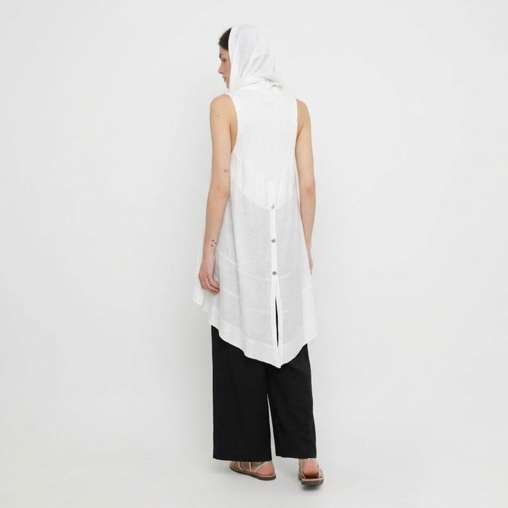 Despoina Sleeveless Cardigan NIMAconcept