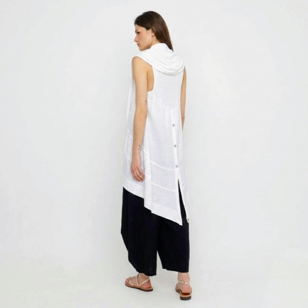 Despoina Sleeveless Cardigan NIMAconcept