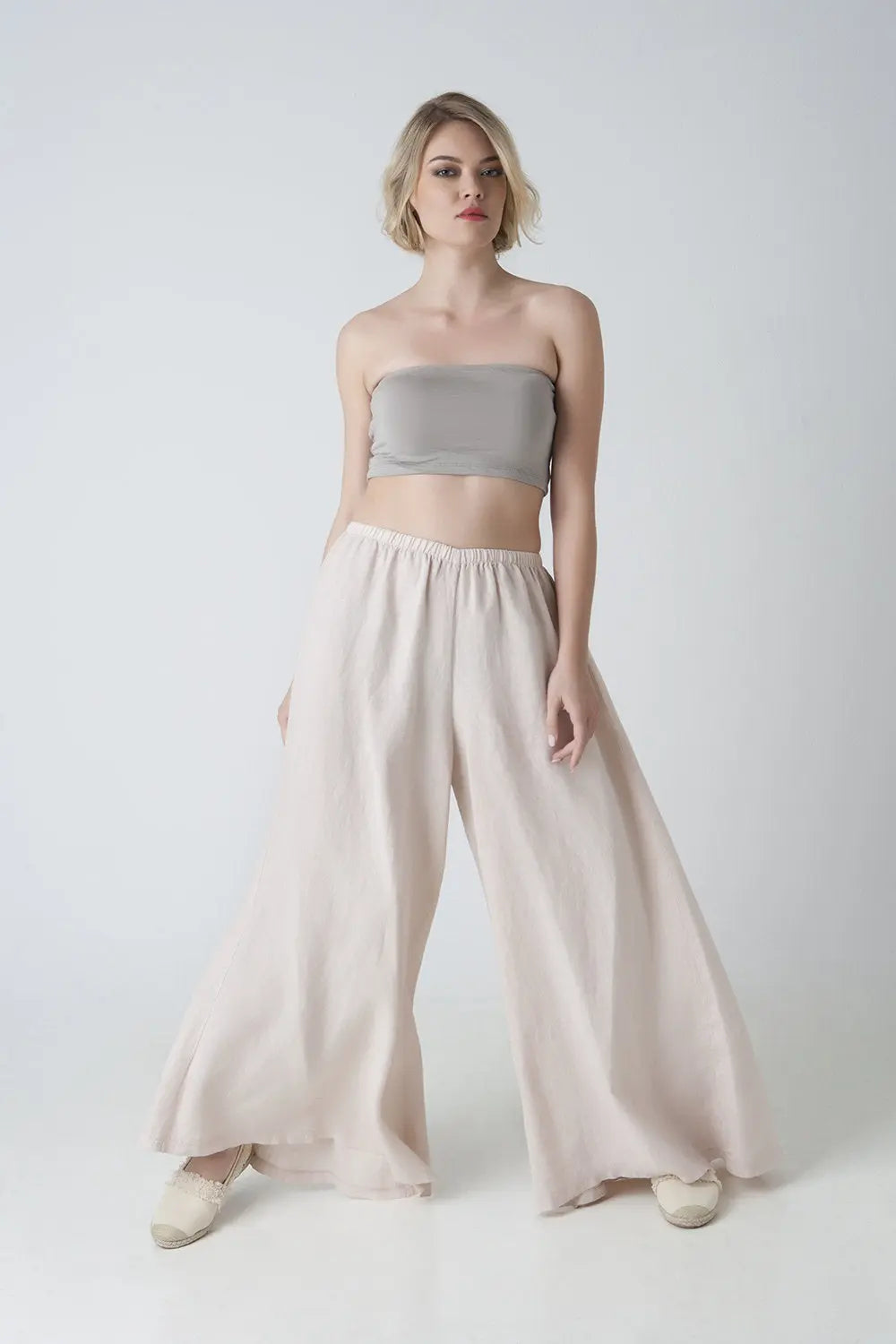 Palazzo Linen Pants NIMAconcept