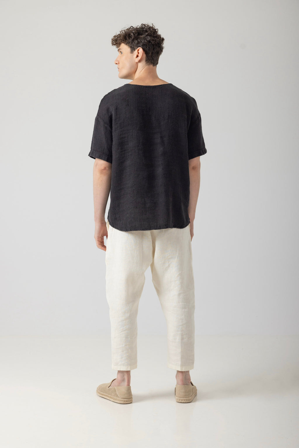 Dorano Knitted Linen Blouse