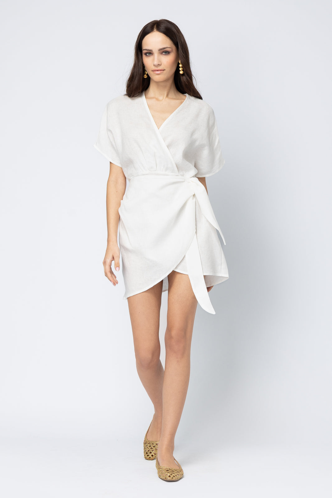 Camille Linen Dress