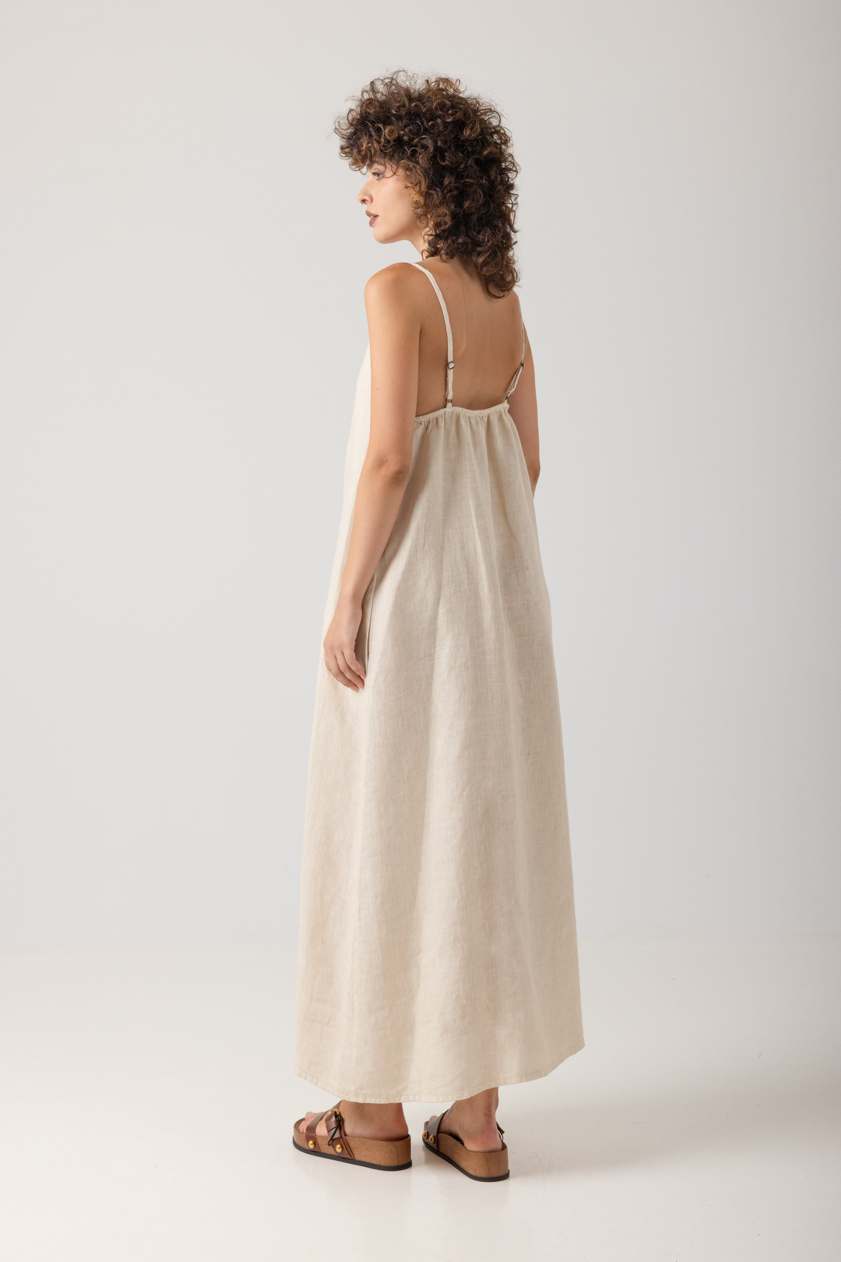Giulia Linen Dress NIMAconcept