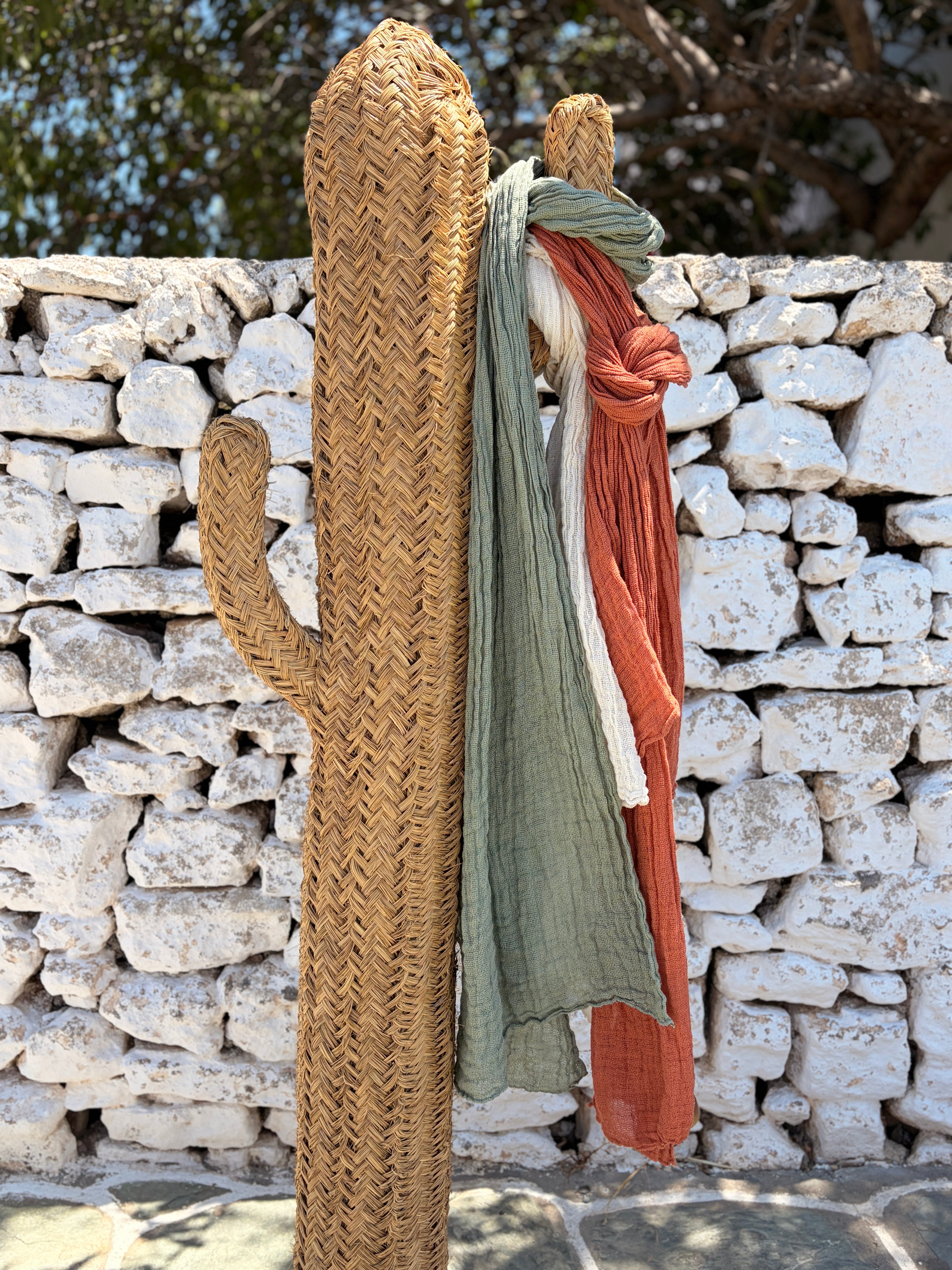 Knitted Linen Scarf