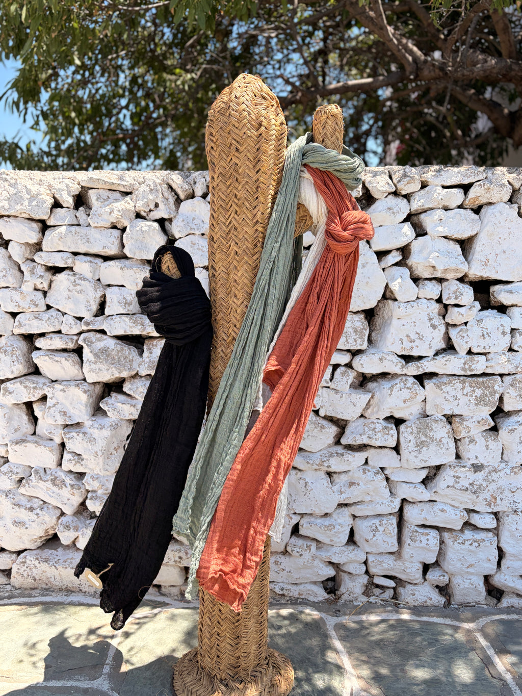 Knitted Linen Scarf