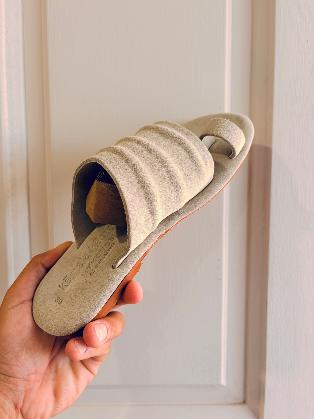 Kyma Suede Sandals