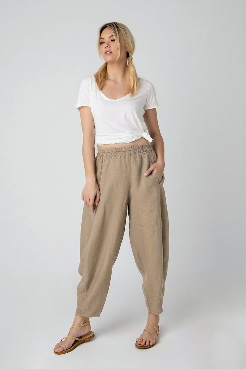 Ankle Linen Pants