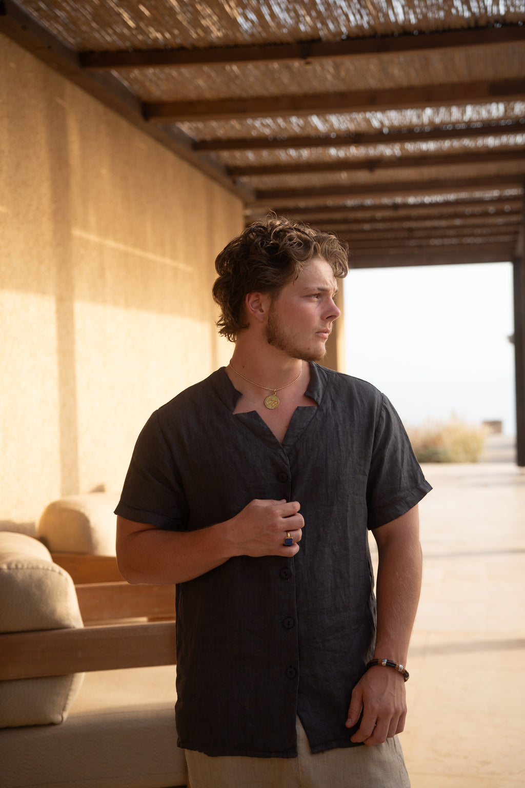 Domenico Linen Shirt