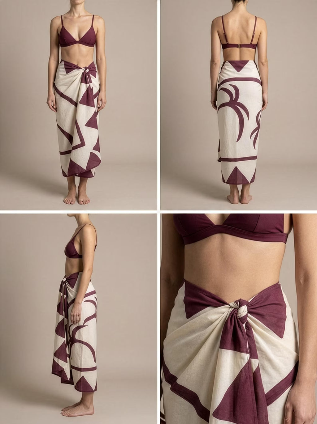 Hand-painted Sarong