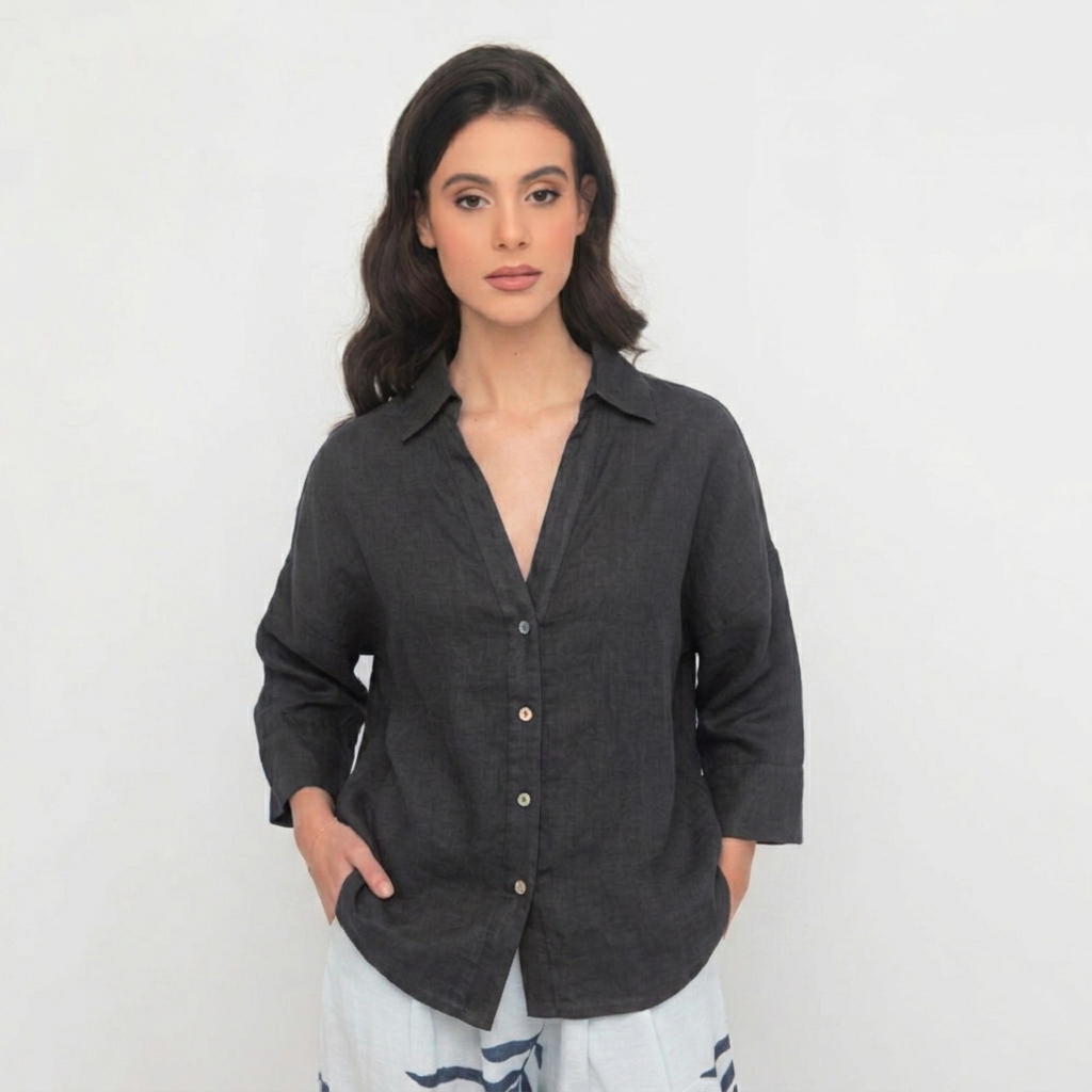 Magda Linen Shirt NIMAconcept