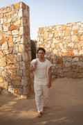 Ronaldo Linen Tank Top