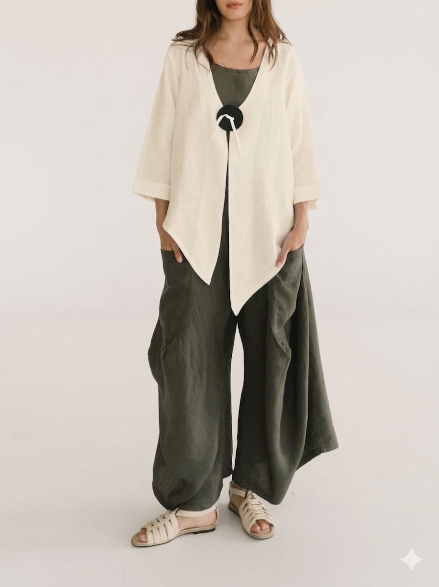 Sofia Linen Jacket